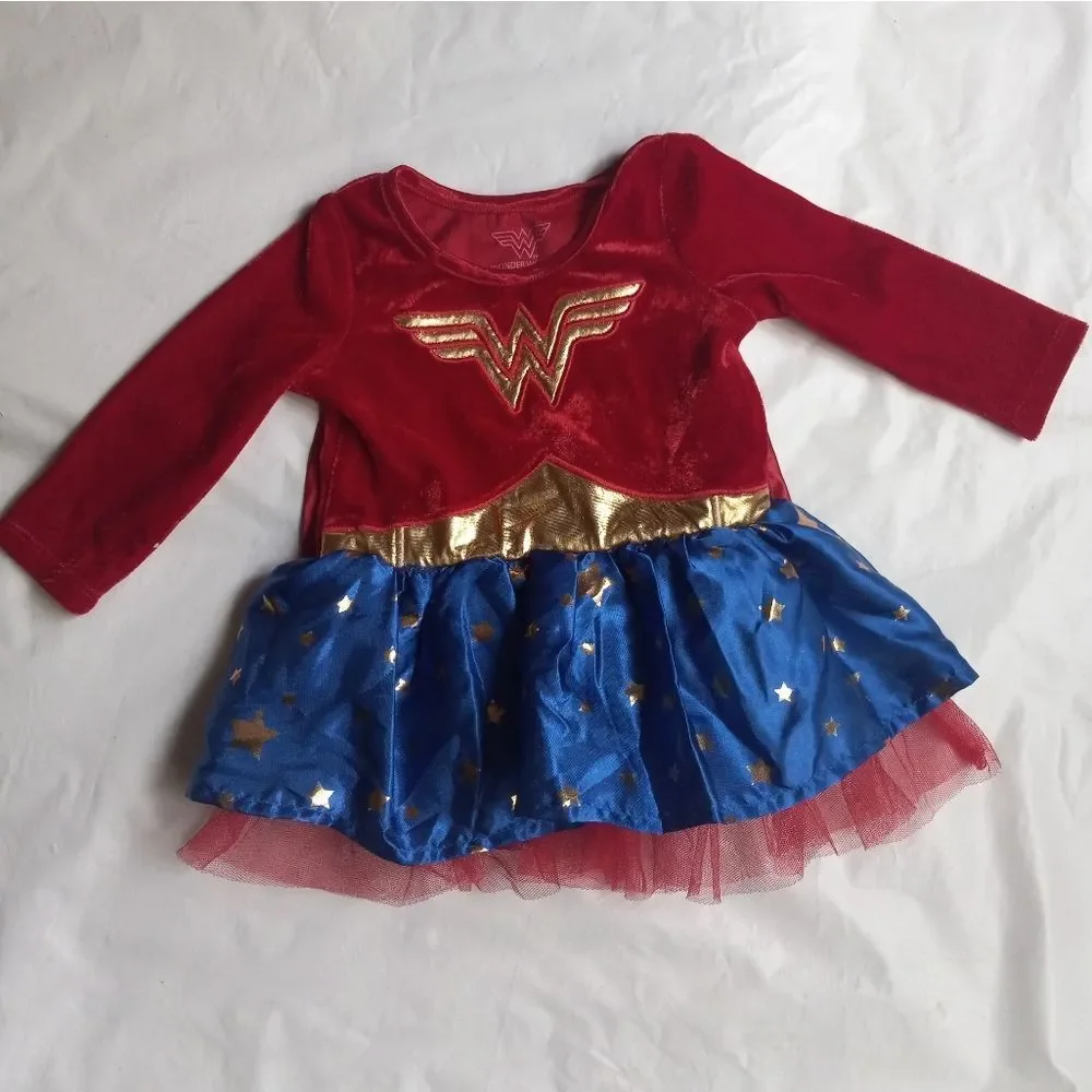 Halloween Costume Wonder Woman Baby Costume Size 0-6M